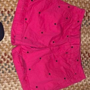 Tommy Hilfiger pink polka dotted shorts